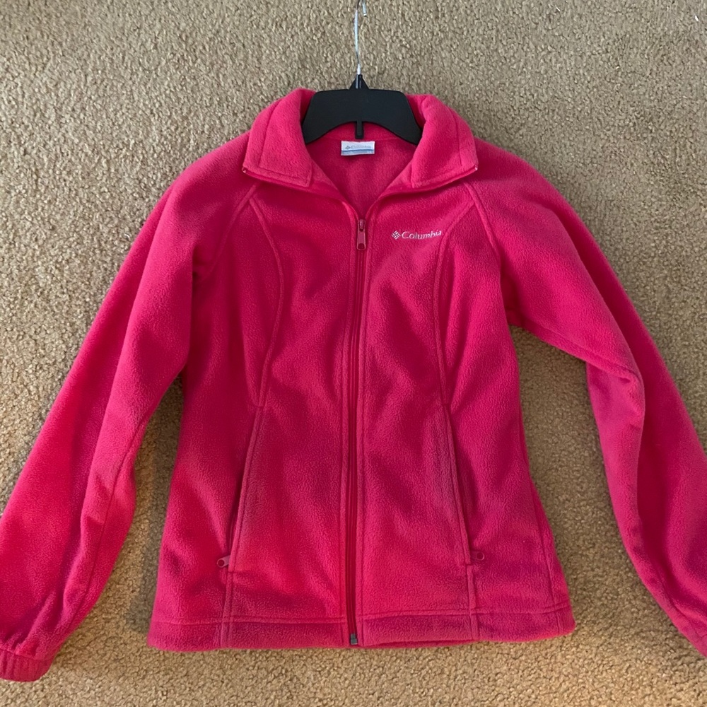 Columbia Pink Fleece Jacket